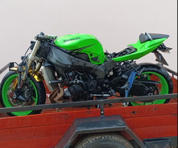 kawasaki zx6r 2009 a 2011 para retirada de peÃ§as faÃ§a sua