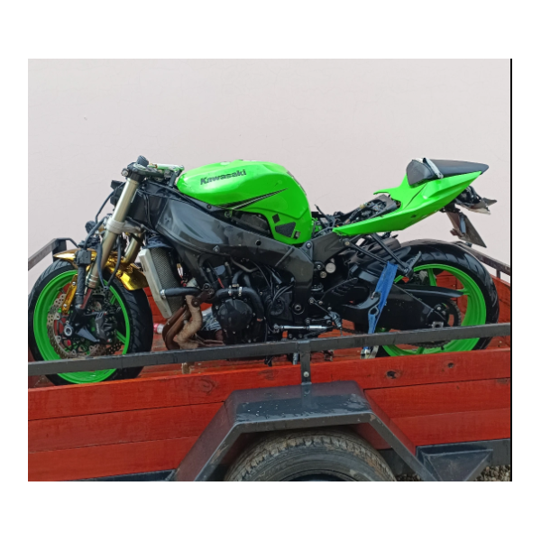 kawasaki zx6r 2009 a 2011 para retirada de peÃ§as faÃ§a sua