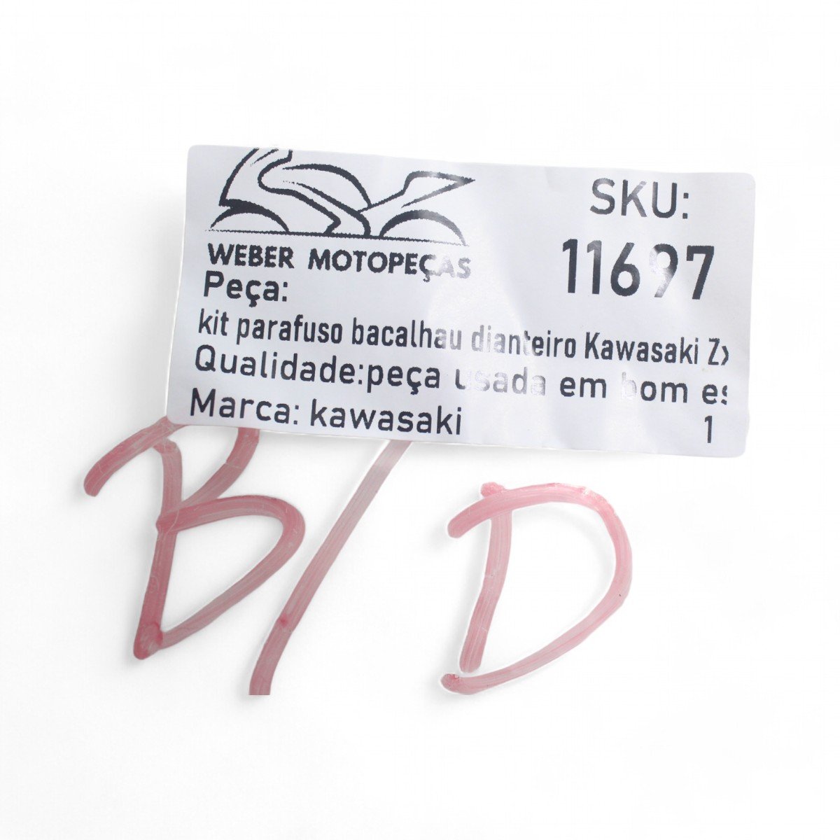 Kit Parafuso Bacalhau Dianteiro Kawasaki Zx6r 09-12 KAWASAKI ZX6R