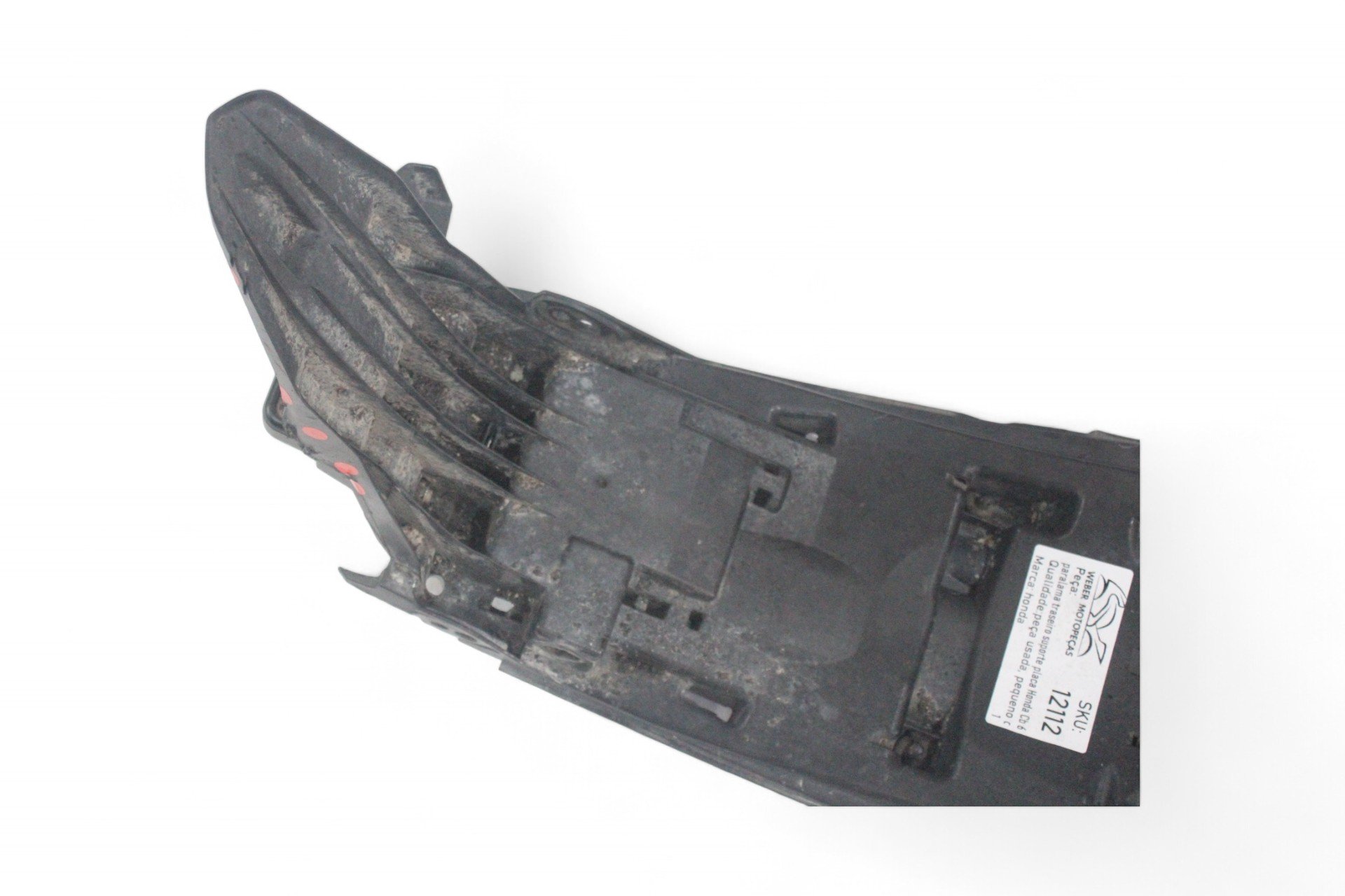 Paralama Traseiro Suporte Placa Honda Cb 600f Hornet 08-11
