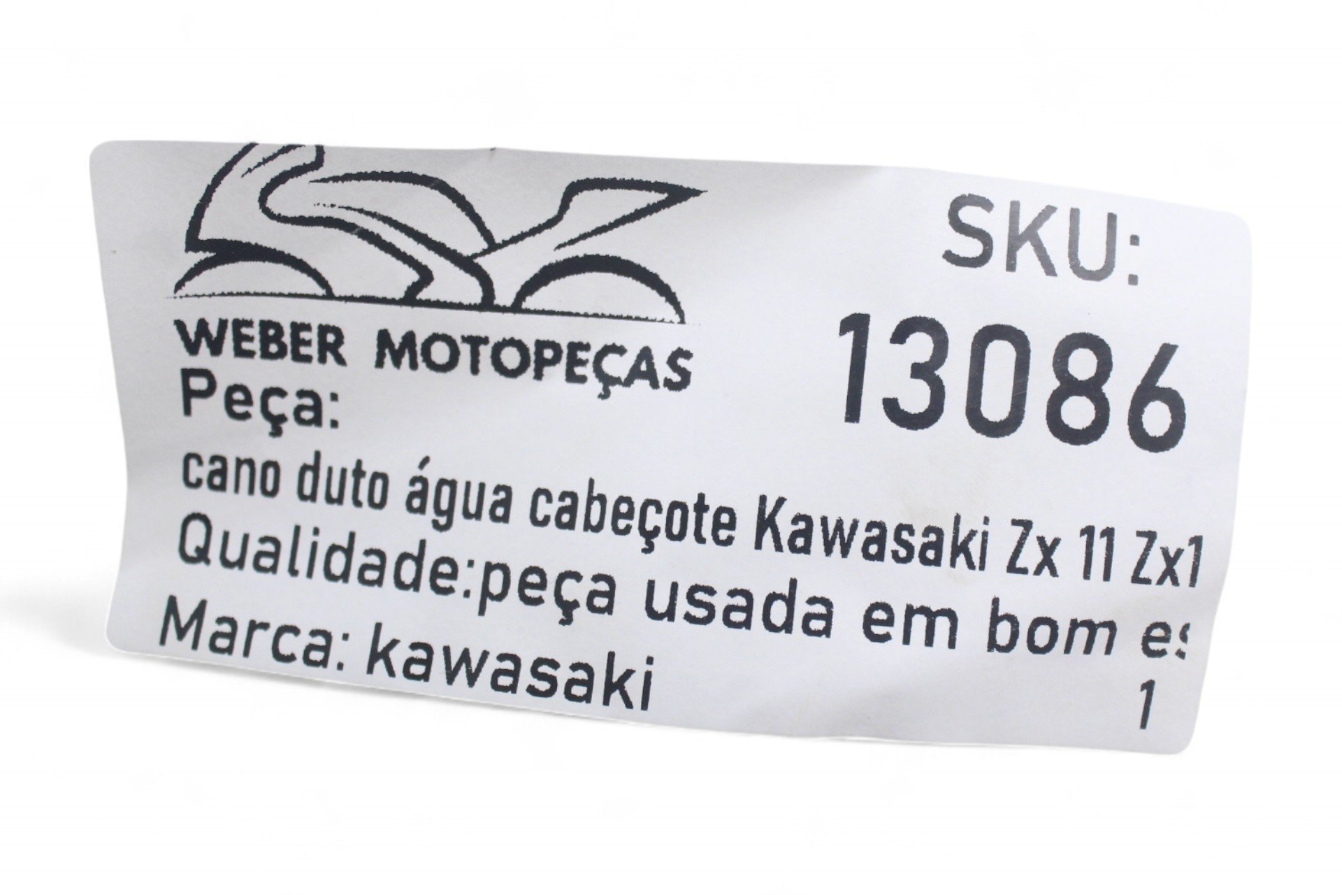 Cano Duto Água Cabeçote Kawasaki Zx 11 Zx11 94-99
