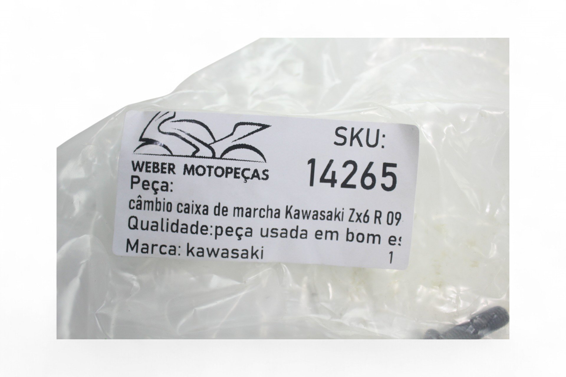 Câmbio Caixa De Marcha Kawasaki Zx6 R 09-12