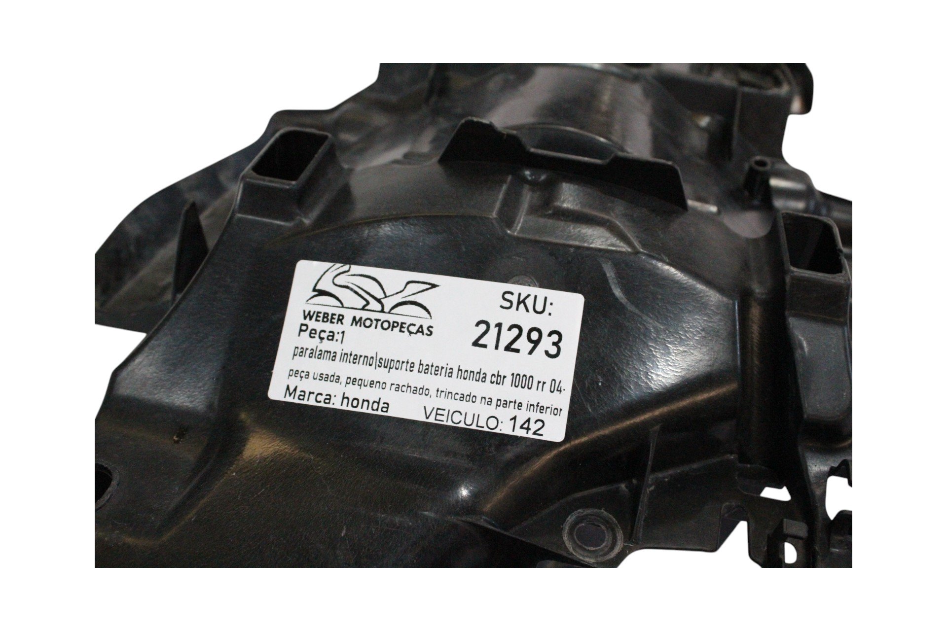 Paralama Interno\Suporte Bateria Honda Cbr 1000 Rr 04-07
