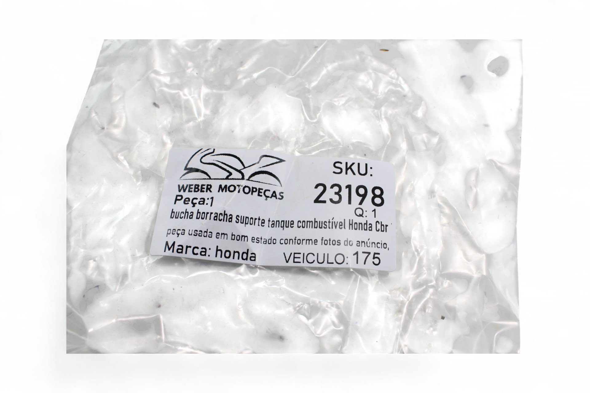 Bucha Borracha Suporte Tanque Combustível Honda Cbr 1000 Rr 08-11