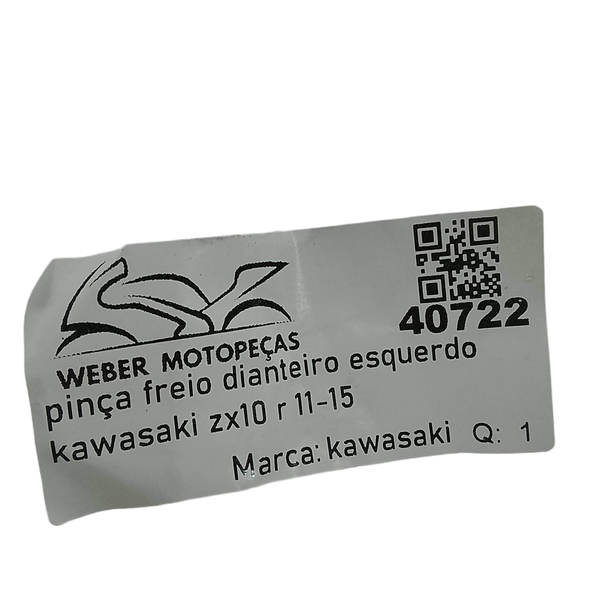 Pinça Freio Dianteiro Esquerdo Kawasaki Zx10 R 11-15