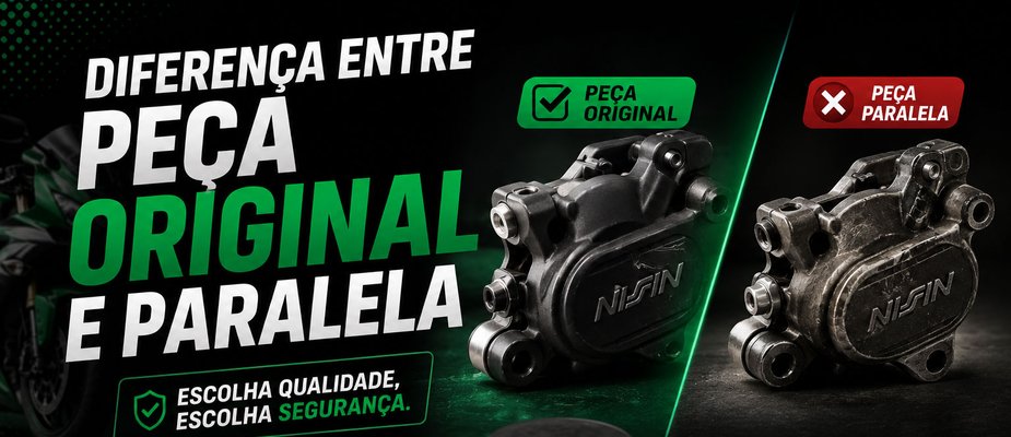Peça Original ou Paralela: Qual é Melhor para Sua Moto? Peça Original ou Paralela: Qual é Melhor para Sua Moto?