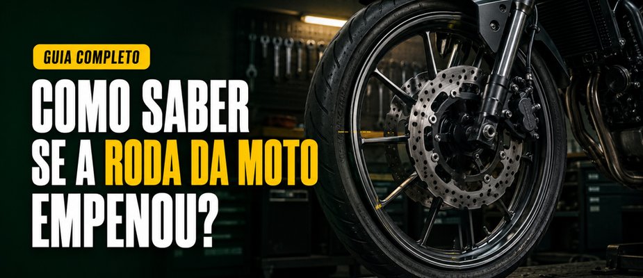 Como Saber se a Roda da Moto Empenou?